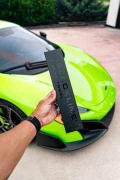 Blackline Synthetic Clay Towel – on a McLaren, second view