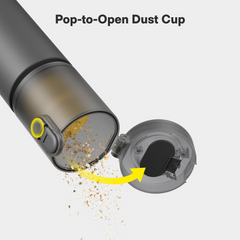 HOTO AutoCare Air Duster & Vacuum – dust cup